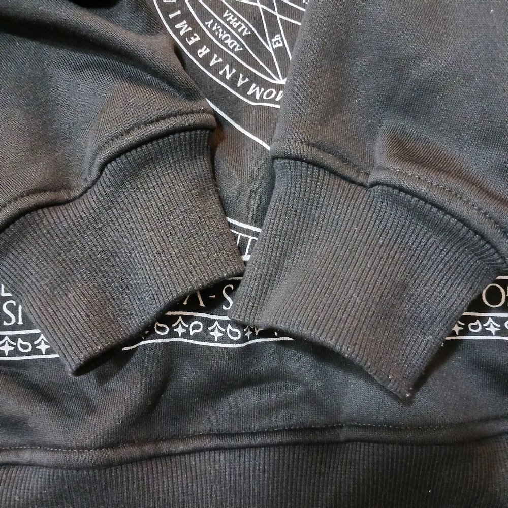 Smoke Rise Hoodie Territory Released Pullover Bl Med Drawstring Star As… - Picture 5 of 12